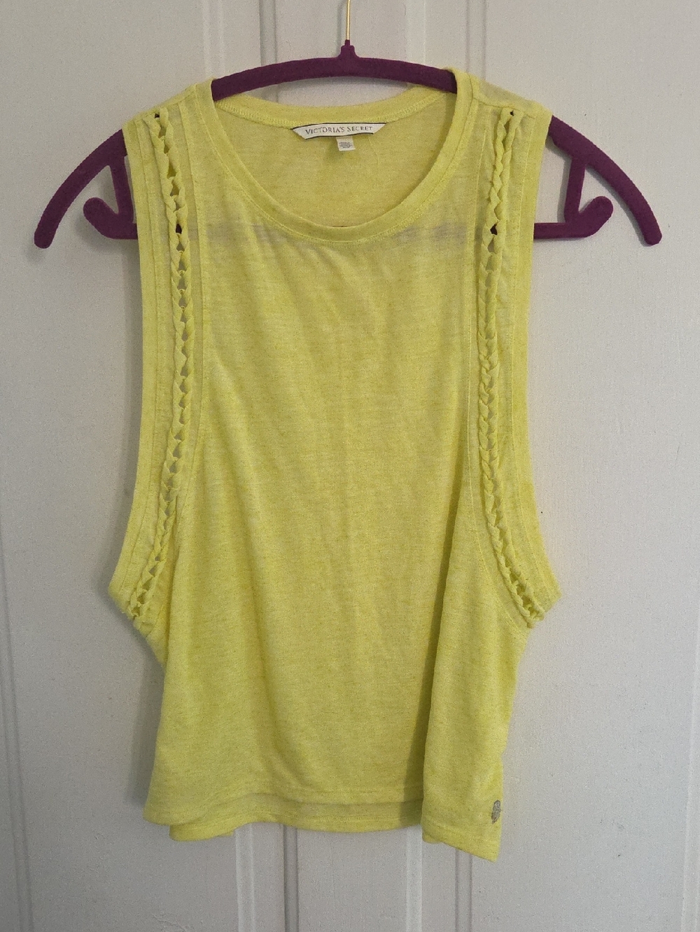 Victoria's Secret Yellow Tank